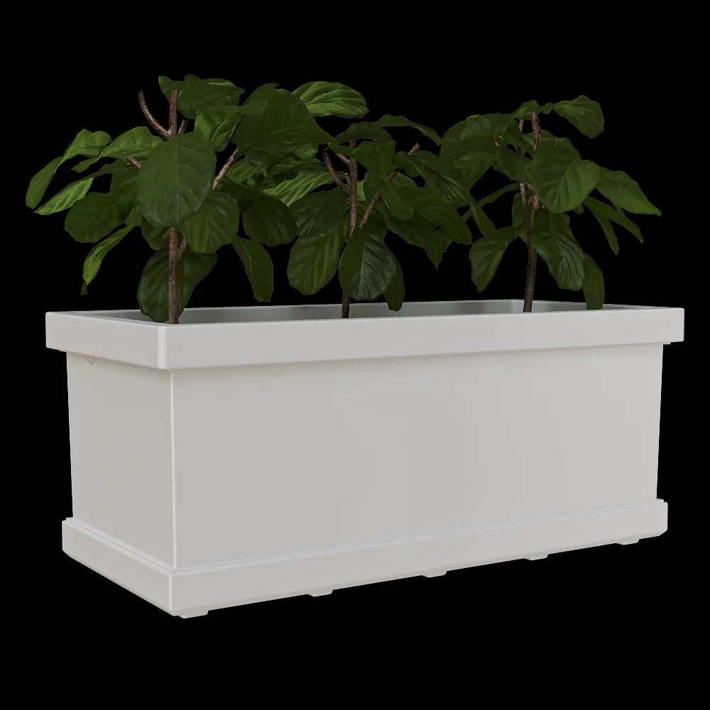 Serralunga – Planter Neoclassic Cassetta Liscia 3ds Max