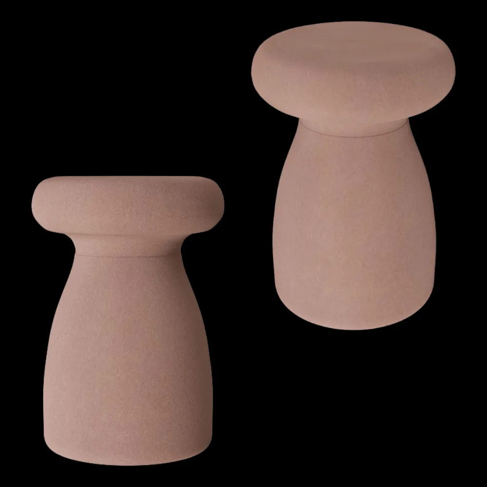Serralunga – Stool Porcino 3ds Max
