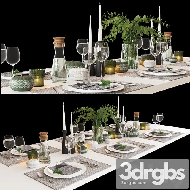 Serving table set 001