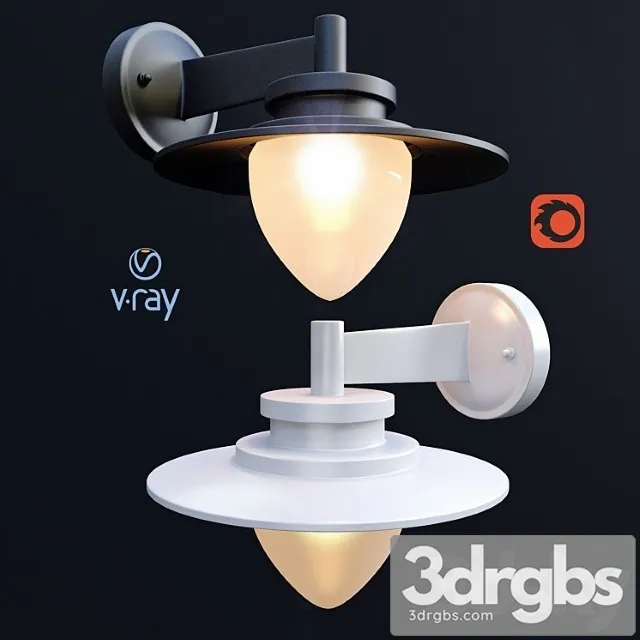 Sesma outdoor lighting wall lamps from the company lucide belgium. 3dsmax Download