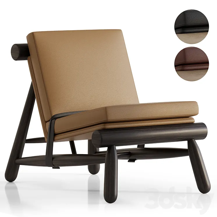 Seso Armchair – Collector Group 3DS Max Model