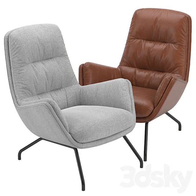 Sessel garbo ii 3ds Max