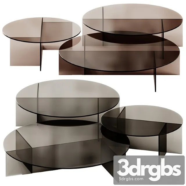 Sestante Round Coffee Tables by Tonelli Design 3dsmax Download