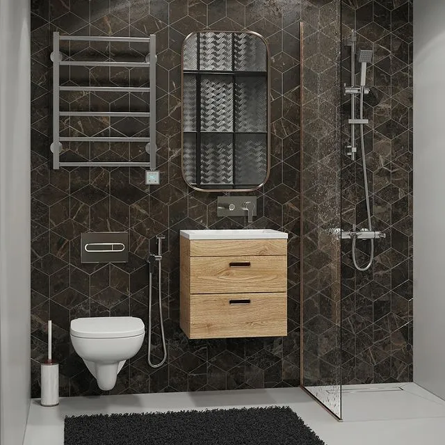 Set bathroom 7 3dsMax Model