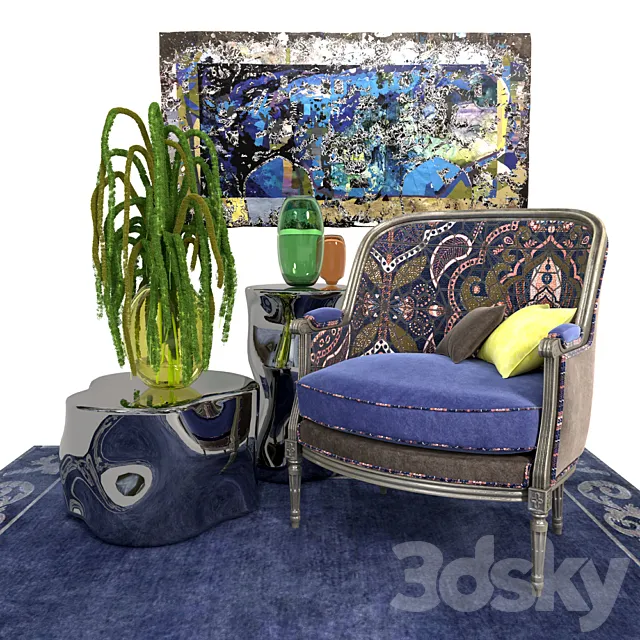 Set by Roche Bobois 3DS Max Model