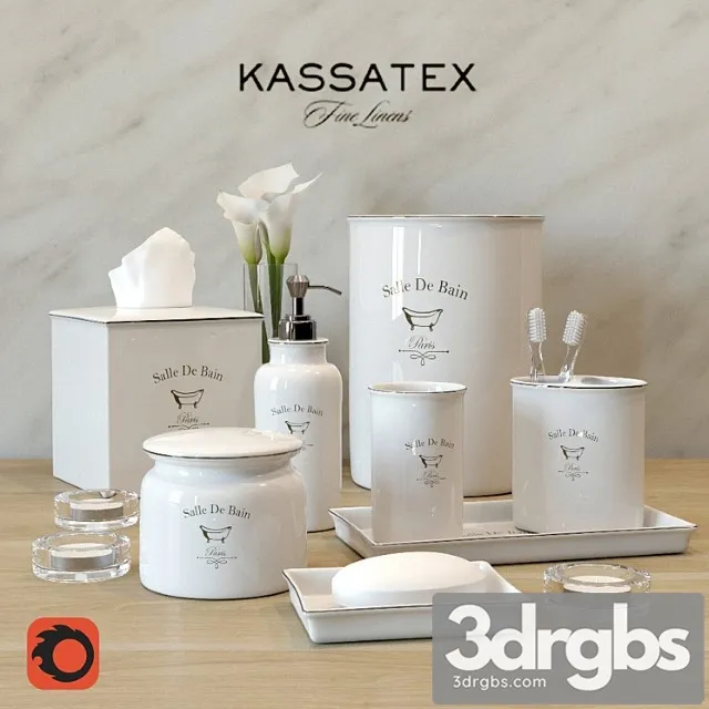 Set For Bathroom Kassatex 3dsmax Download