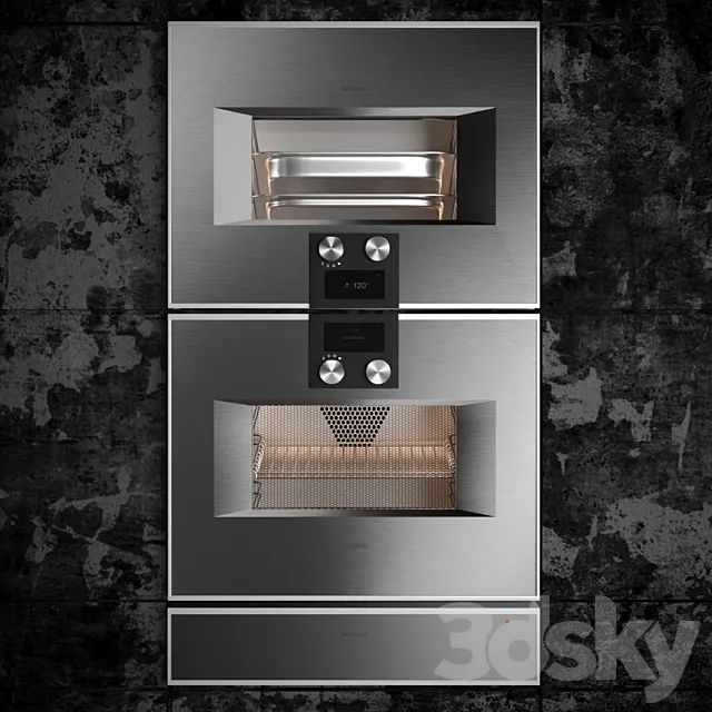 set Gaggenau 3ds Max