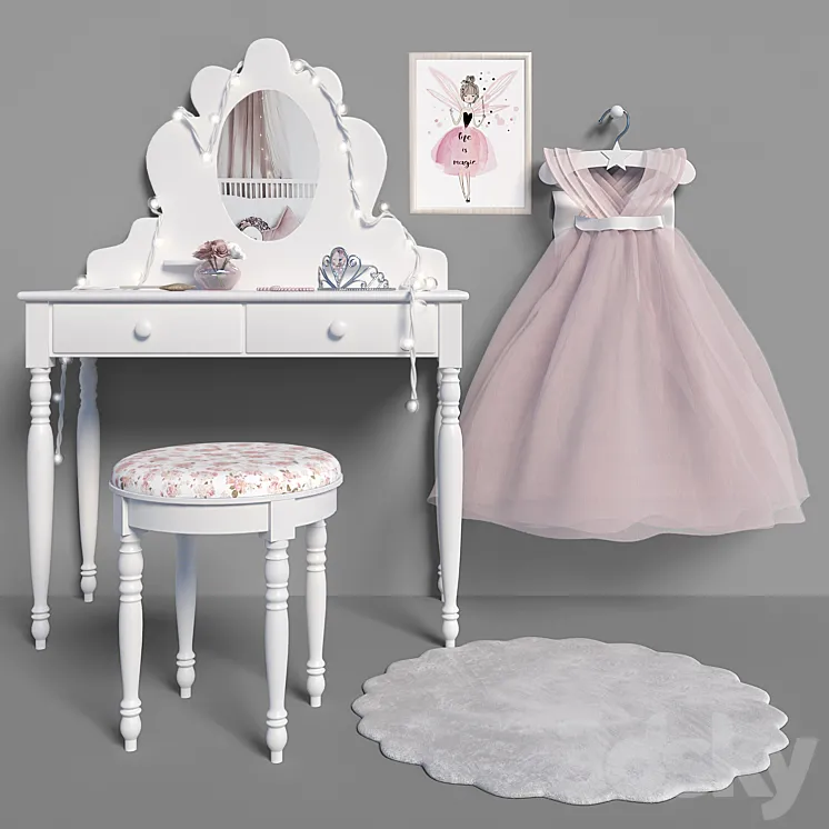Set in the nursery 3DS Max