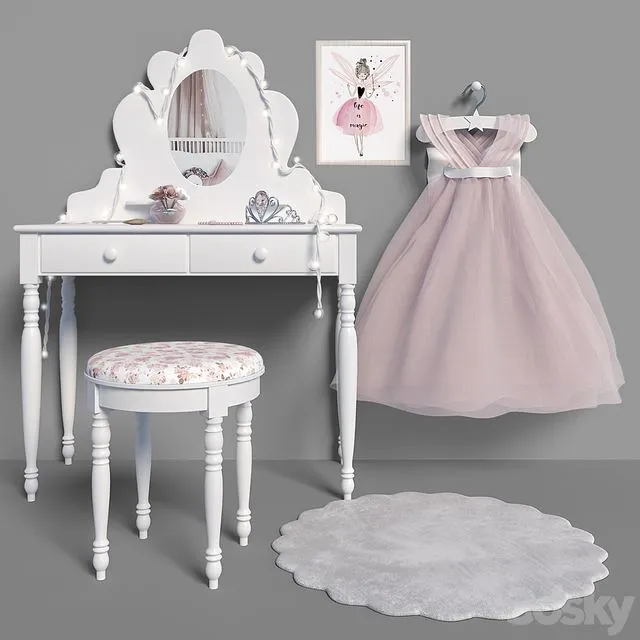 Set in the nursery 3dsMax Model