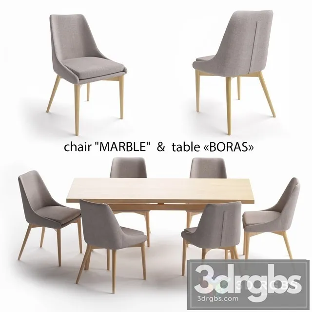Set Marble and Boras 3dsmax Download