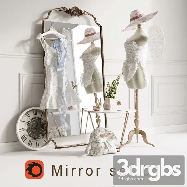 Set Mirror 01 Loft 3dsmax Download