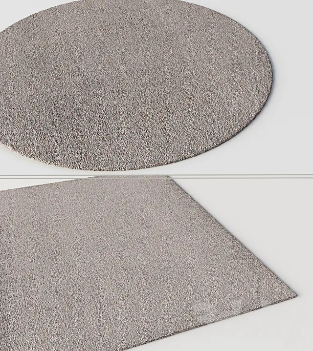 set of carpets 3DS Max Model