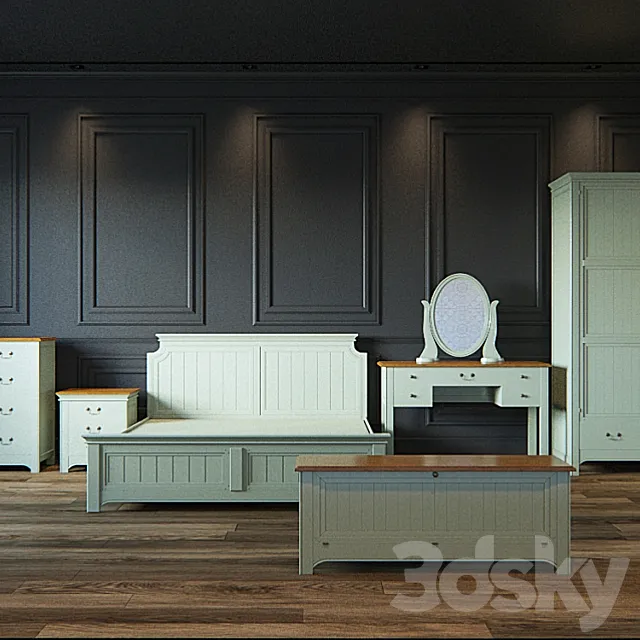 set of furniture “Olivia” 3DSMax File