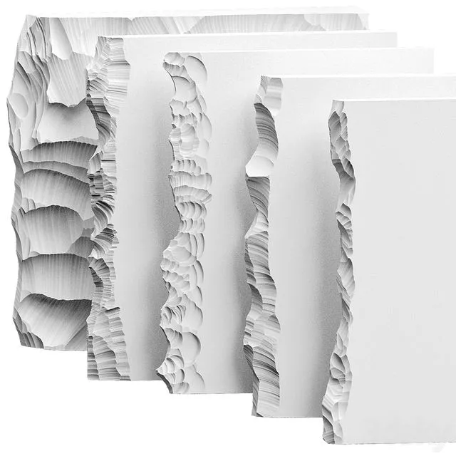 Set of gypsum products 3 3dsMax Model