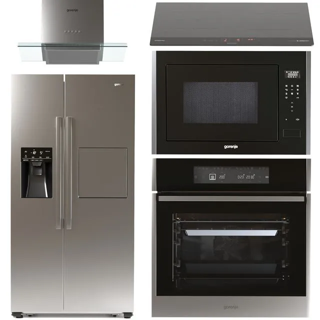 Set of kitchen appliances Gorenje 2 3dsMax Model