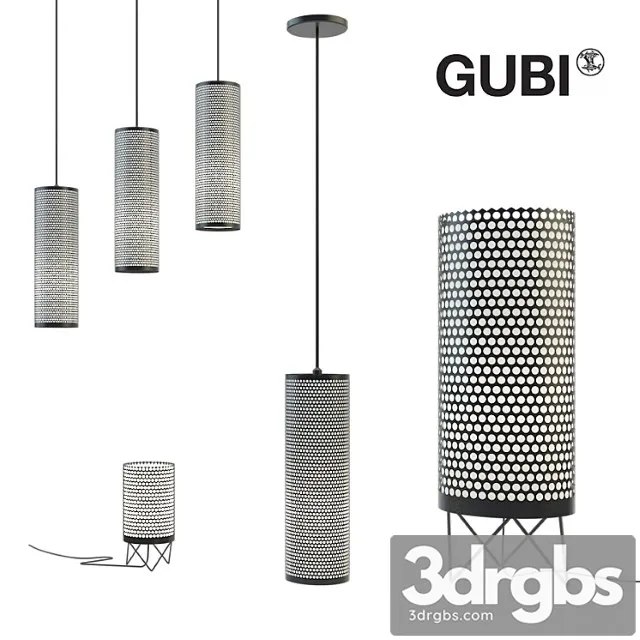 Set of lamps gubi 3dsmax Download