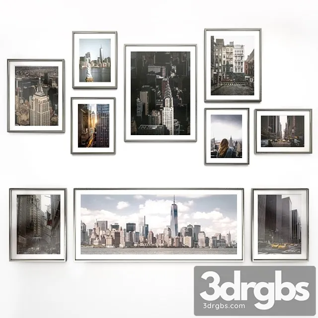 Set pictures of new york 3dsmax Download