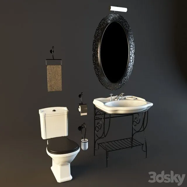 Set plumbing 3dsMax Model