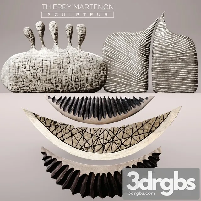 Set Sculpture Thierry Martenon 3dsmax Download