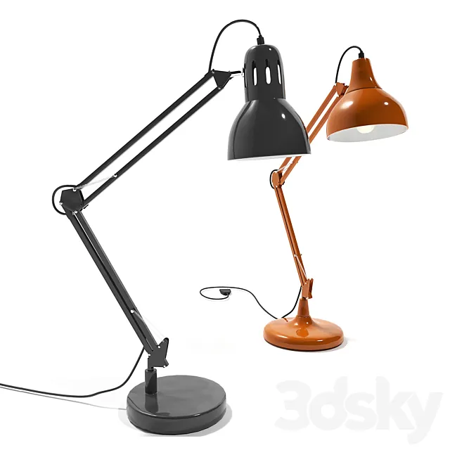 Set table lamp 2 3DS Max Model