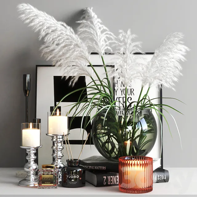 set356 -Cortaderia 3DS Max Model