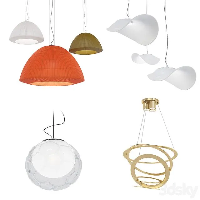 Set99 pendant light 3dsMax Model