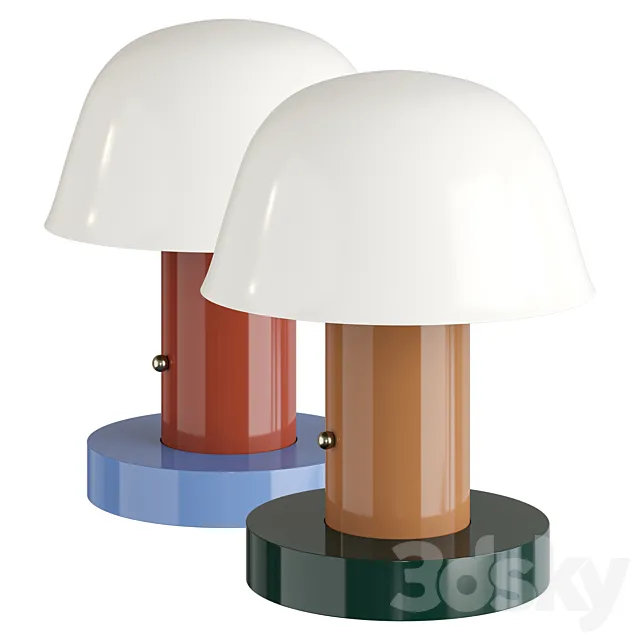 Setago JH27 &Tradition | Table lamp 3ds Max
