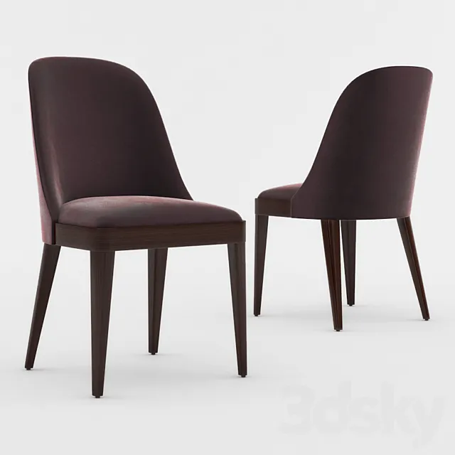 Seven Sedie Svezia Chair 3ds Max