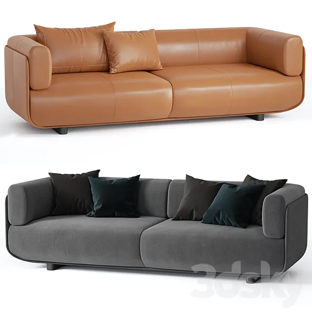 Shaal Arper SOFA 3 SEATS 3ds Max