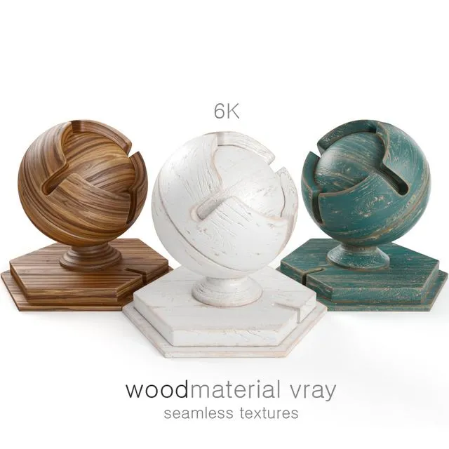 Shaders Wood Texture 3 3dsMax Model