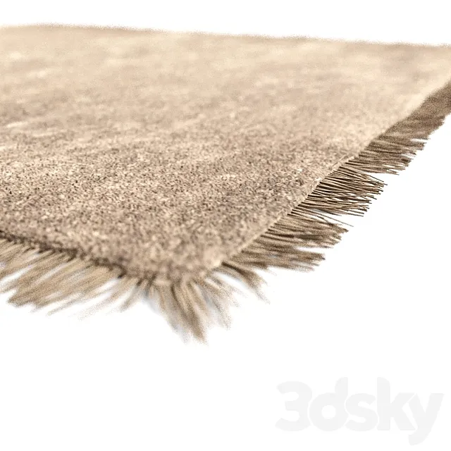 Shaggy carpet edging 3DSMax File