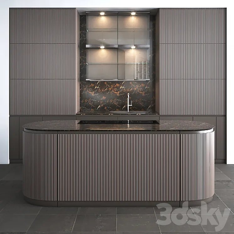 shake hego kitchen 3DS Max