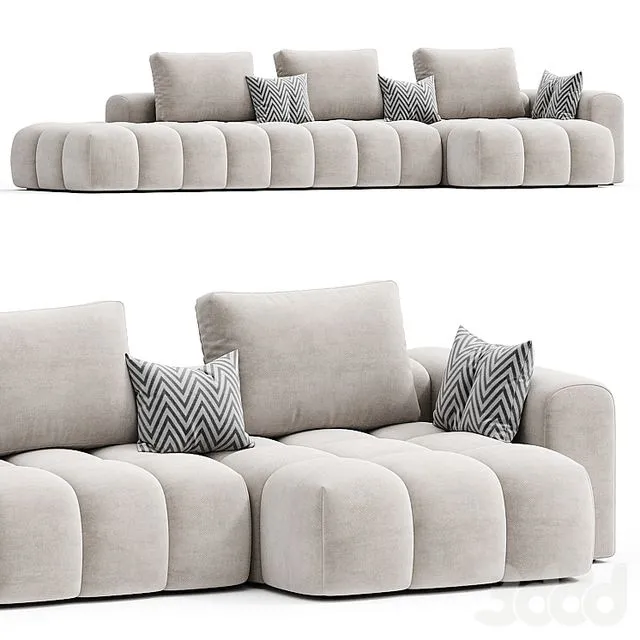Shamara Sofa 3dsMax Model