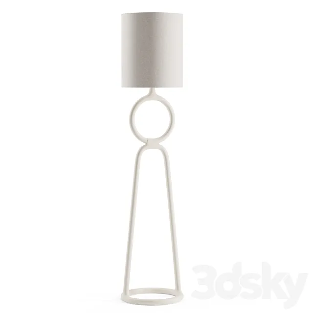 Shana floor lamp 3ds Max