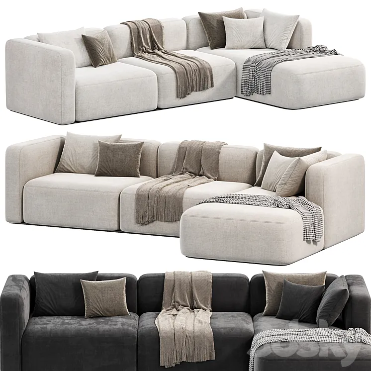 shangai sofa by poliform 3DS Max
