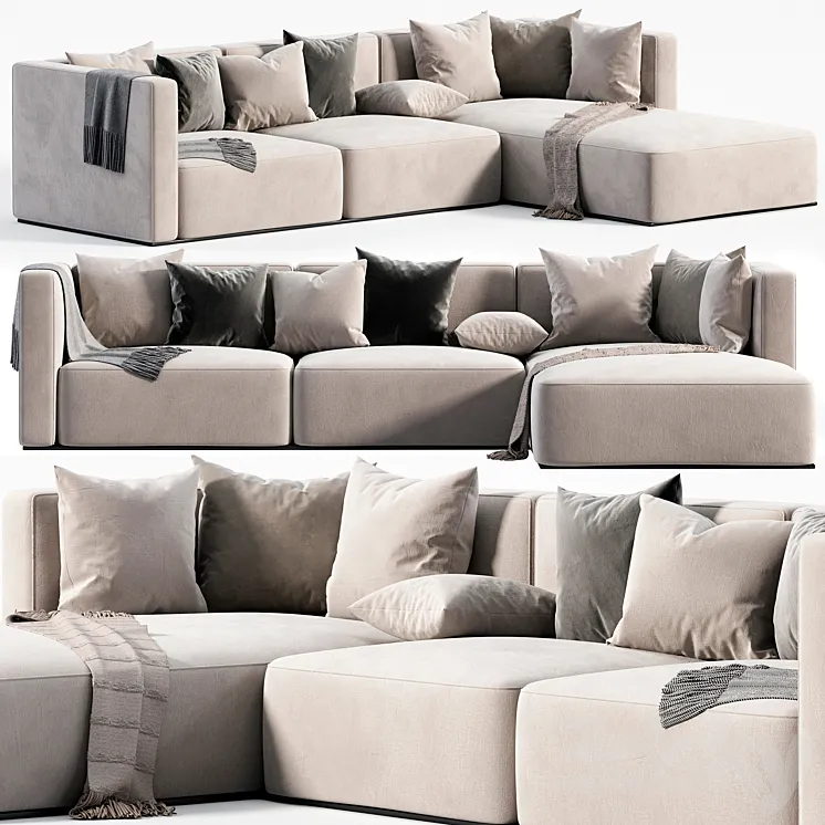 shangai sofa by poliform 3DS Max Model