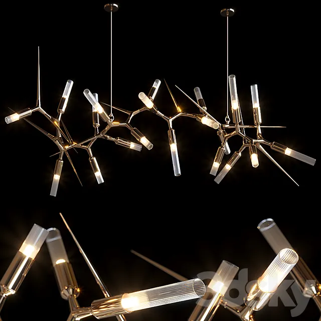 Shard Chandelier Luxxu 3ds Max