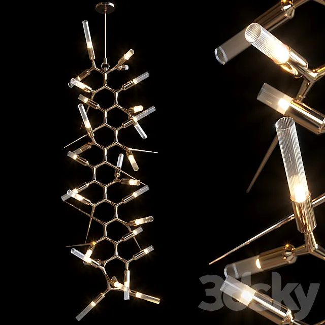 SHARD CHANDELIER LUXXU 3DSMax File