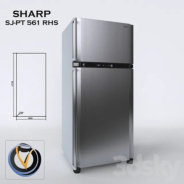 SHARP SJ-PT 561 RHS 3DSMax File