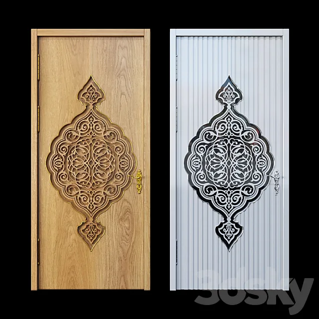 Sharq Doors 3DS Max Model