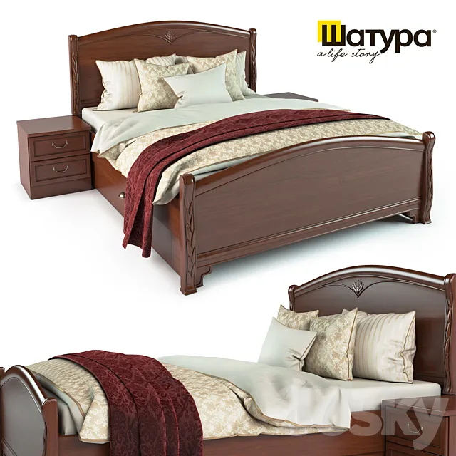 Shatura Camellia 3ds Max