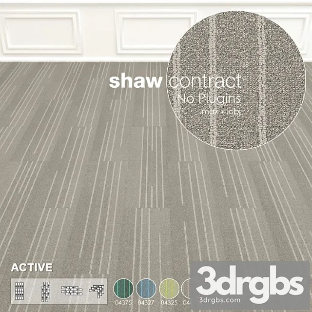 Shaw carpet active wall to wall floor no 7 3dsmax Download