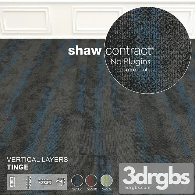 Shaw carpet vertical layers wall to wall floor no 6