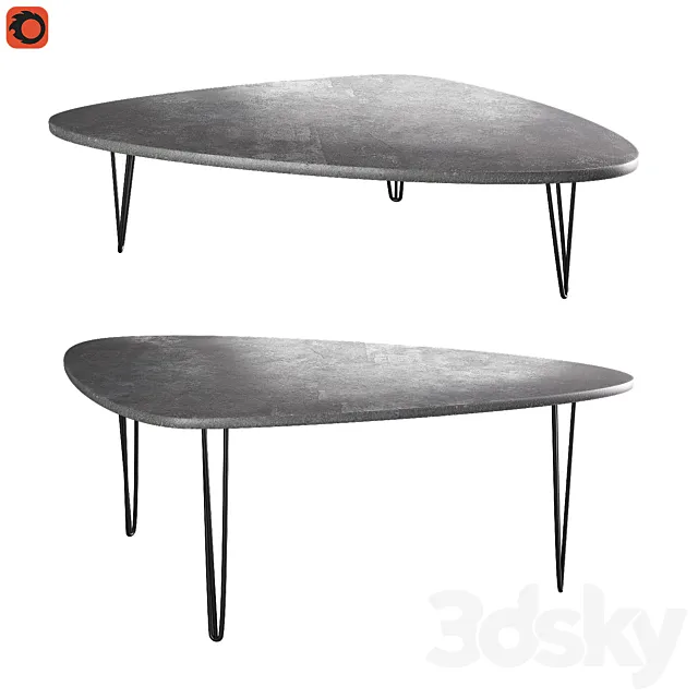 Sheffield coffee tables 3DSMax File