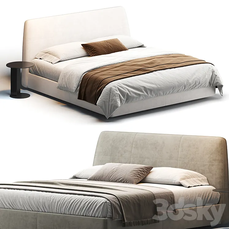 Shelby Bed 3DS Max