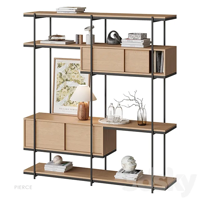 Shelf NG14 Pierce West Elm 3ds Max