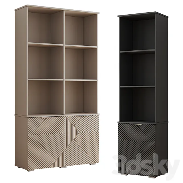 Shelton shelving from divan.ru 3DS Max Model