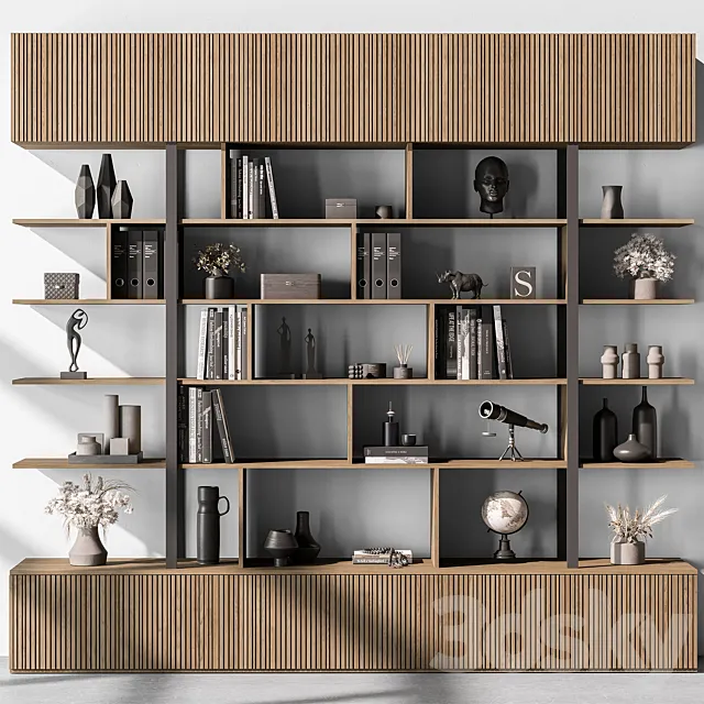 Shelves Decorative – Rack Set 13 3dsMax Model