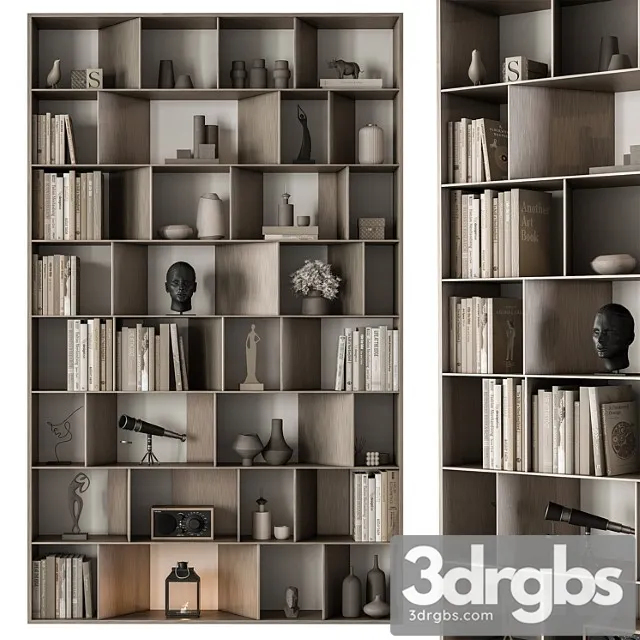 Shelves Decorative Rack Set 14 3dsmax Download