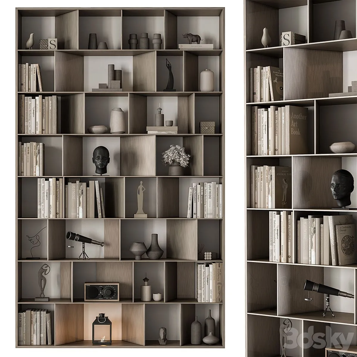 Shelves Decorative – Rack Set 14 3dsMax Model